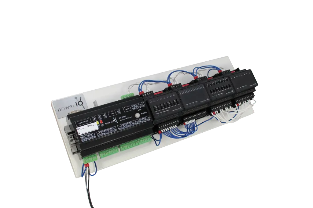 Testaufbau HVAC by powerIO