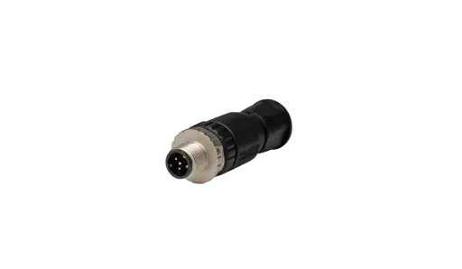 [100210] T1.Z112-IDC Steckverbinder Stecker M12 5-polig A-codiert Schneidklemmenanschluss