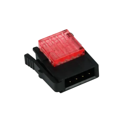 [100199] T1.Z123 Ethernet Plug Red